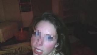Измена сисястой жены на глазах у мужа с поревом с его другом в позе наездницы